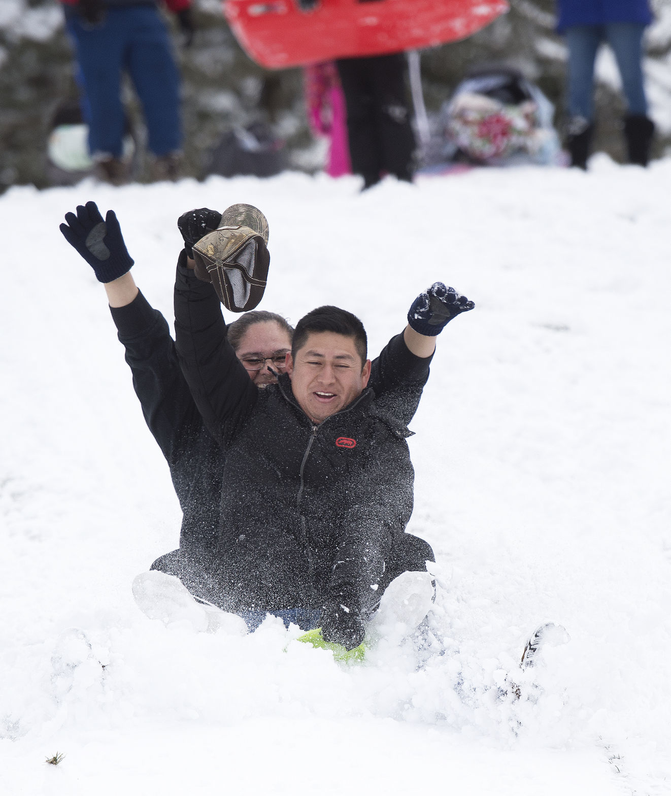 Easter snow, 04.01.2018
